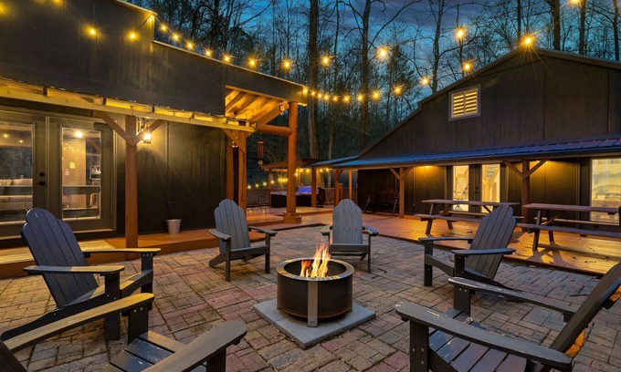 Cosby Cabin | Creek Cabin ★ Game Room ★ Hot Tub ★ Fire Pit ★ WiFi