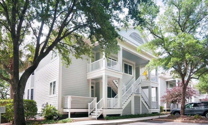 Litchfield by the Sea Condo | Creek Front Beach Condo, Beautifully Updated, Pool, Easy Walk to Beach