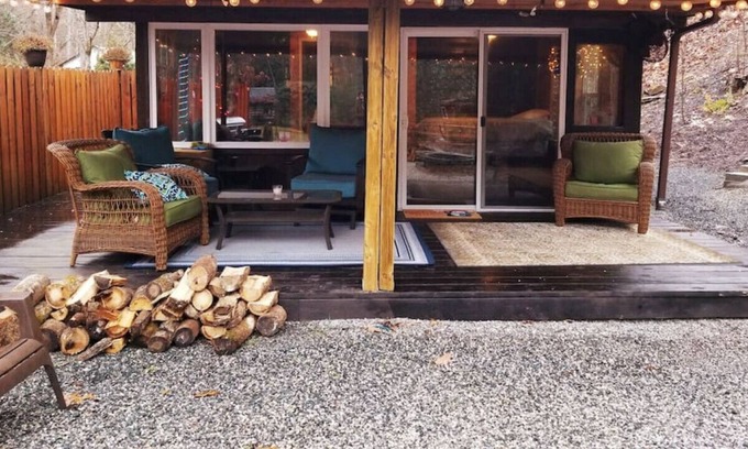 Bryson City House | Creekside Cabin Bungalow in Bryson City!