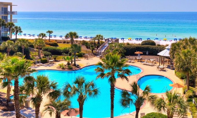 Miramar Beach Condo | Crescent #416/Beach Front/Best Views at Crescent 4th Floor Open Aug 30/7 nts