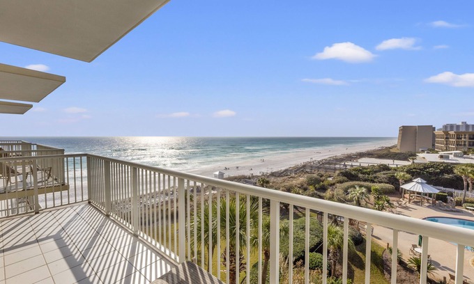 Miramar Beach Condo | Crescent Seaside Sanctuary - 3rd From the End with ENDLESS Views!