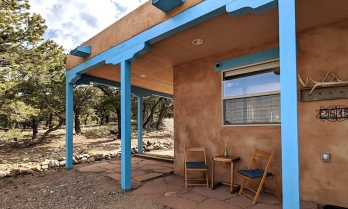 Baca Grande House | Crestar Casita - secluded mountain house on 2.14 private acres in a pinon forest