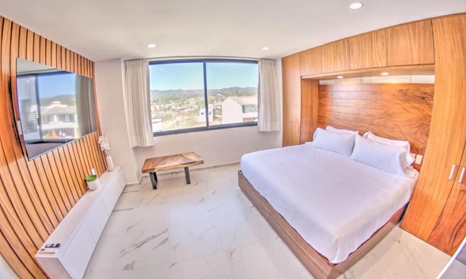 La Cruz de Huanacaxtle Apartment | Cruz del Mar - Panoramic Rooftop Pool Views Near Marina