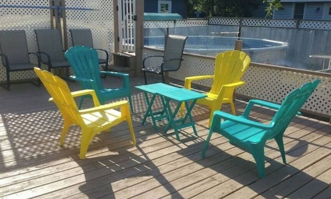 Crystal Beach Cabin | Crystal Serenity Cottage, 3BR, Pool, A/C, Pets
