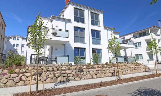 Gohren Apartment | CSP: Villa Anni Whg. 07 with roof terrace and sauna - Villa Anni Whg. 07 with