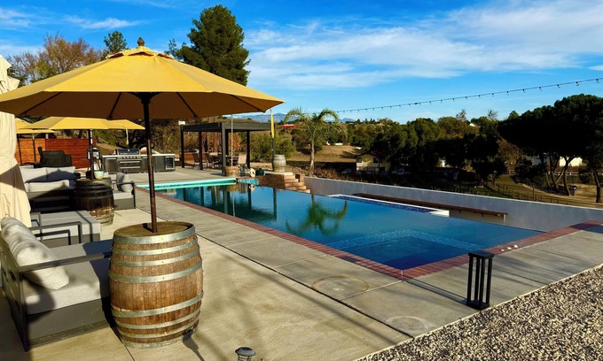 Los Olivos House | Cuatro Vientos Vineyard & Hacienda located in Los Olivos, CA.