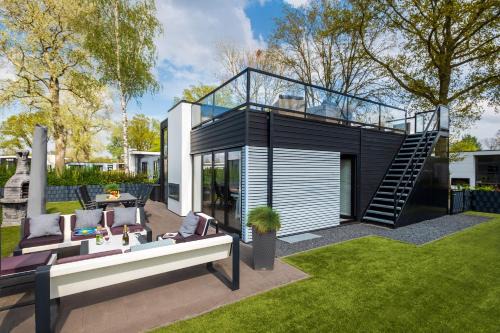 Hulshorst House | Cube Elite mit Meerblick am Strand im EuroParcs Bad Hoophuizen