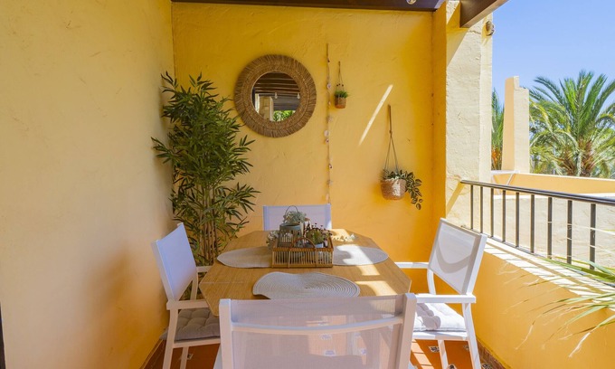 Mijas Apartment | Cubo's Tennis Paradise Duplex/air conditioning/free wifi/community tennis court