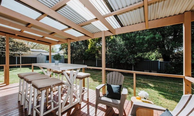 Central Mudgee House | Cudgegong House A Lush Backyard Sanctuary