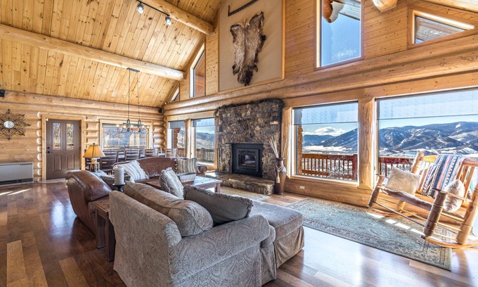 Creede Cabin | Custom-Built Colorado Log Cabin - Impeccable Views - ATV's Welcome