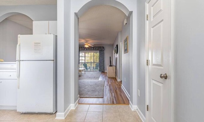 North Myrtle Beach Condo | Cute and Cozy 2nd Floor Barefoot Resort Condo Overlooking The Pond