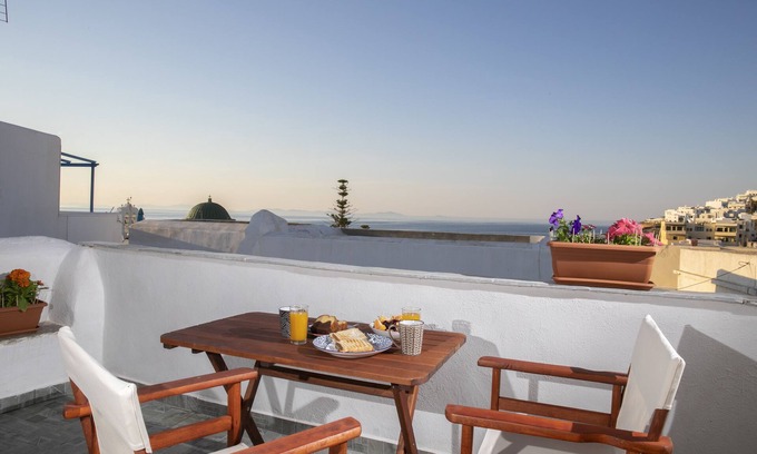 Naxos Apartment | Cycladic sea view house