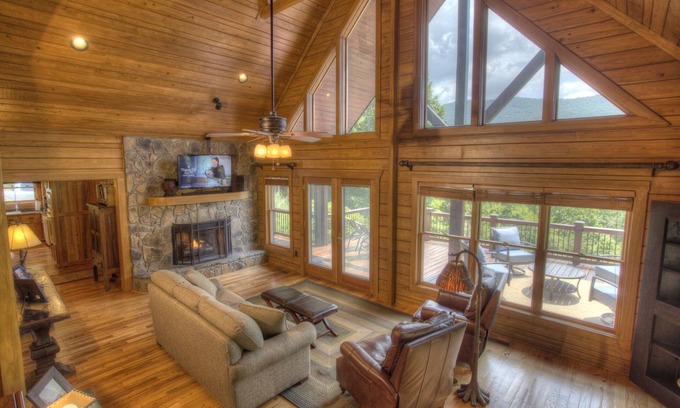 Cleveland Cabin | Cypress Knoll - Beautiful Mountain Home with Amazing Views