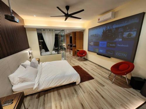 Taman Kobena Apartment | Désir Amorous KL #Jacuzzi #NFLX #Prjscn120" #KTV