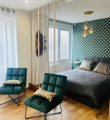 Jean Moulin - Marius Berliet Apartment | Détente, Spa et Parking privé