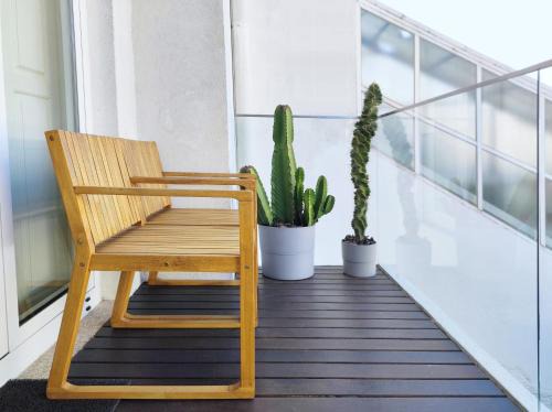 Bonfim Apartment | D858 - comfort near downtown - AC & balcony