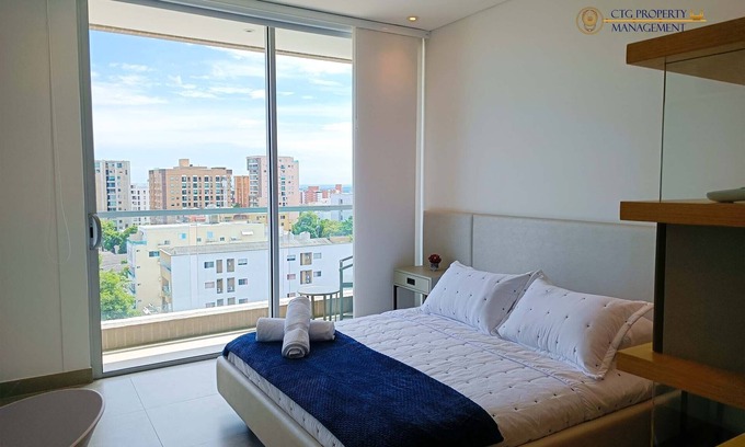 Barranquilla Apartment | D90-904 Hermoso Loft amoblado con estacionamiento