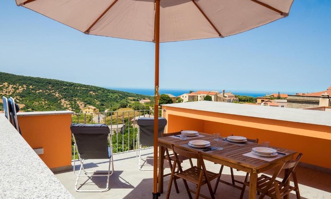Cuglieri House | Da Fe' - Casa con terrazza panoramica