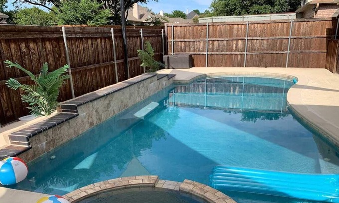 Southwest Carrollton House | Dallas Retreat with gorgeous remodel and pool
