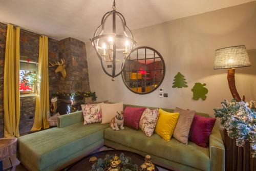 Aghios Athanasios Ski Chalet | Dandy Villas Palios Agios Athanasios Rocky - Fireplace - Village Square