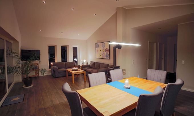 Wangerland House | Danish log house directly at Wangermeer 28 - for a perfect Norsee vacation