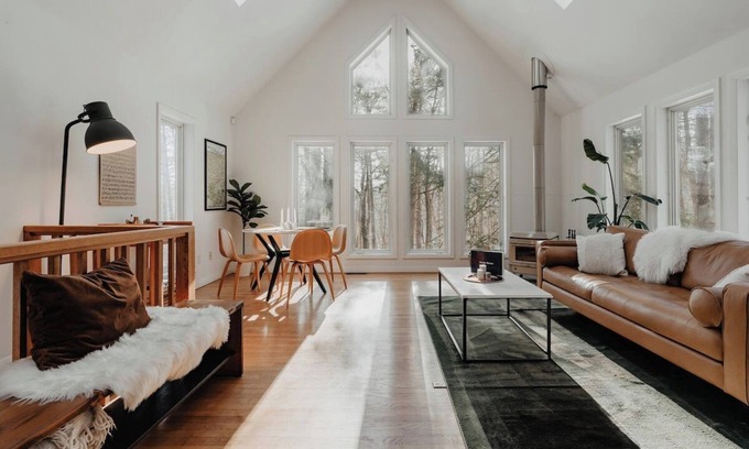 Pond Eddy House | Darby Cabin: Dreamy Cabin w/Sauna, 2 Hrs From NYC!