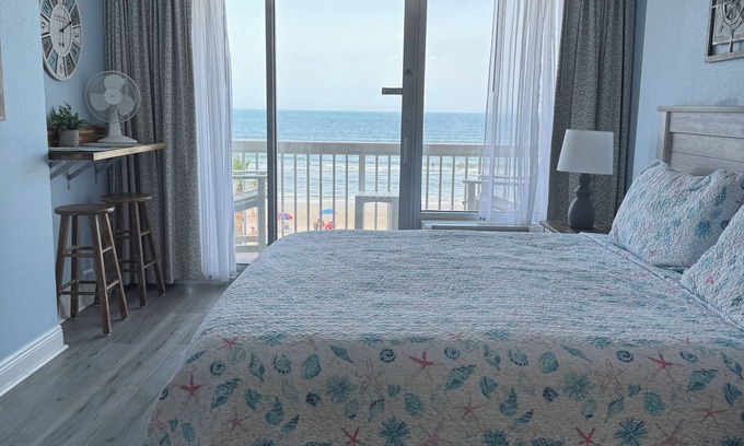 Ortona Park Condo | DBR True Oceanfront 3'rd Floor King Suite, private balcony, spectacular views!