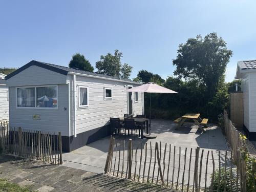 IJmuiden Ski Chalet | DD 58 - Camping de Duindoorn - AIRCO