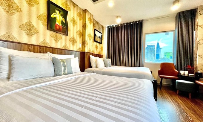 Downtown Ho Chi Minh City Hotel | DDA Hotel District 1- Bùi Viện-Đề Thám Walking Street