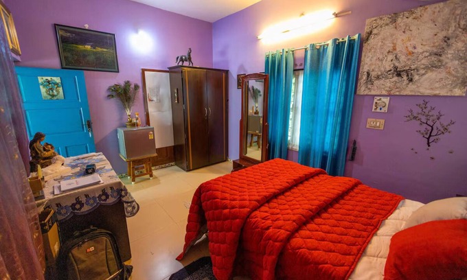 Heritage Town House | De Creatives - Cozy Artistic Home Stay near Rock Beach, Pondicherry
