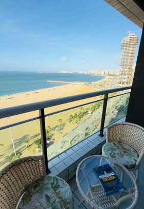 Fortaleza Apartment | De frente para Beira mar em Fortaleza e piscina aquecida