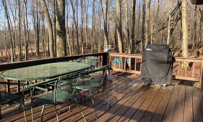Terra Alta Cabin | Deer Ridge-watch the deer while relaxing in nature!