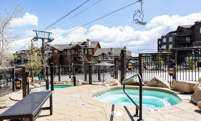 Empire Pass House | Deer Valley Luxury Residence: True Ski-in/Ski-out, Cozy Interiors, Private Patio, Shared Pool