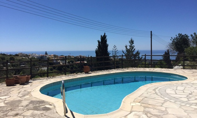 Tala Villa | Delightful, 2 bedroom, one storey villa with sea views, private pool & wifi