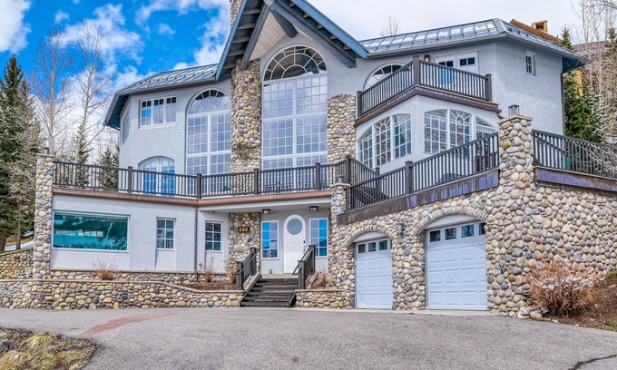Mountain Village House | Delightful home with mountain views, sauna, game room & deck