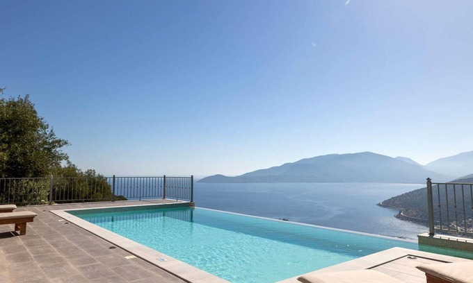 Aetos Villa | Delightful Kefalonia Villa | 2 Bedrooms | Villa Olive Grove | Private Pool & Phenomenal Sea Views | Agia Efimia