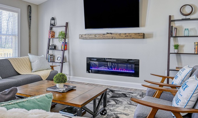 Mineral House | Delightful retreat near the lake with hot tub, game room, fast WiFi & more