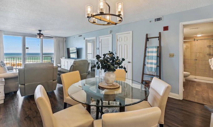 Destin Condo | Delightful Waves @ Pelican Beach | NEW Updates | 3 Pools | Tiki Hut | Game Rm