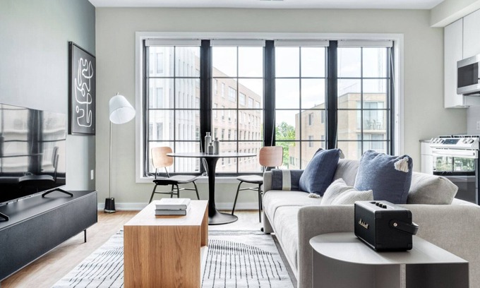 Glover Park Apartment | Deluxe Glover Park 1BR w/Rooftop & W/D, 2 blocks to WF, by Blueground