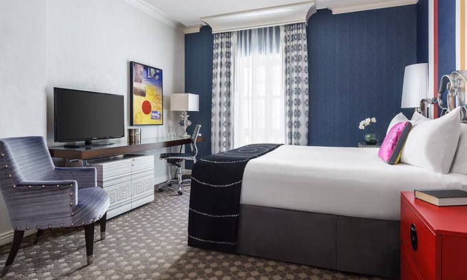 Inner Richmond Hotel | Deluxe King Room, The Marker, By Union Square and Curran Theater, Pets welcome