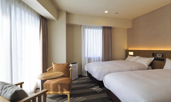 Kannai Hotel | Deluxe Room 2 Single Beds Hotel @Yokohama