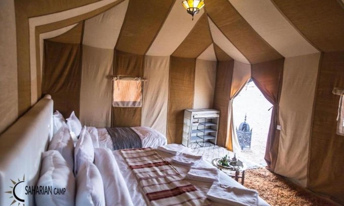 Rissani House | Deluxe triple room for three at Saharian Luxury Camp