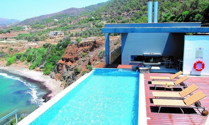 Latchi Villa | Deluxe Villa, Private Infinity Pool, Jacuzzi, Sauna, Majestic Position & Spectacular Sea Views !