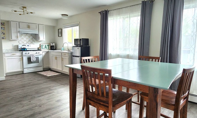Sand Lake Apartment | Denali Luxe Studio by airports, lakes, hiking, skiing. Newly remodeled.