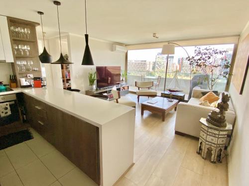 Apoquindo Apartment | Departamento con gran vista a pasos de Parque Arauco