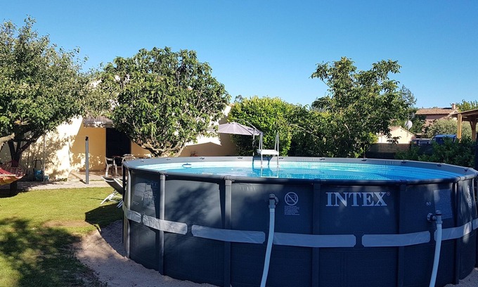 Gareoult House | Dependence Villa 4 People Private Garden and Jacuzzi