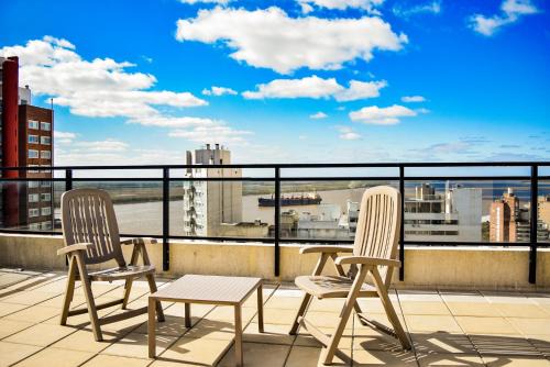 Centro Apartment | Depto moderno - vista al río - Piscina!