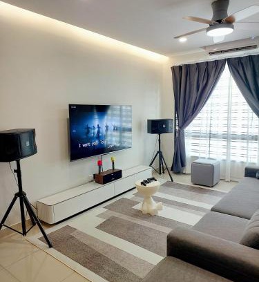 Bandar Penawar House | Desaru COJY Homestay KTV GAME CONSOLE upto 14pax