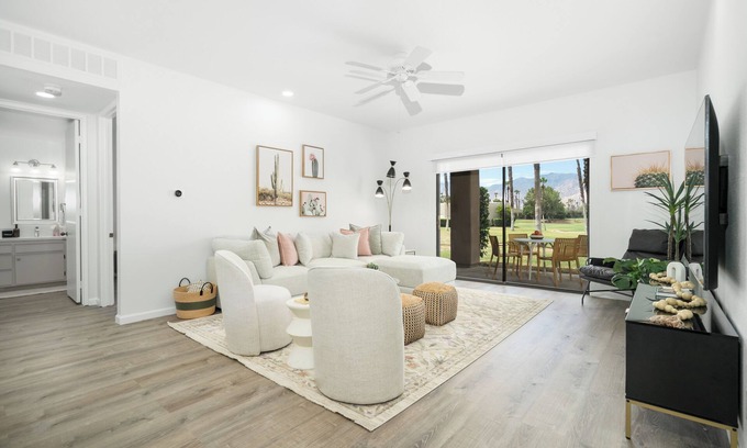 Palm Springs Condo | Desert Bloom, 2br ensuite 2ba Condo with Pool/Spa
