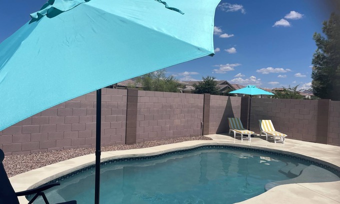 Gold Canyon House | Desert Oasis: 3BR Retreat with Pool Near Superstition Mt-Gold Canyon Getaway!